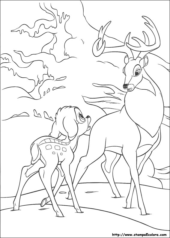 Disegni Bambi 2